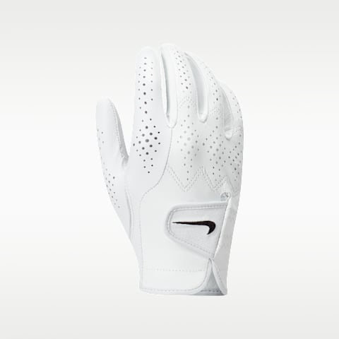 Женская перчатка для гольфа Nike Tour Classic 4, правая, цвет: Жемчужный белый / Чёрный