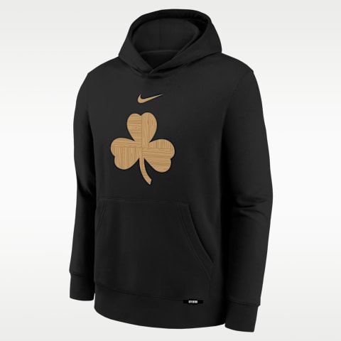 Детское флисовое худи Memphis Grizzlies Club Fleece City Edition Nike, цвет: Чёрный