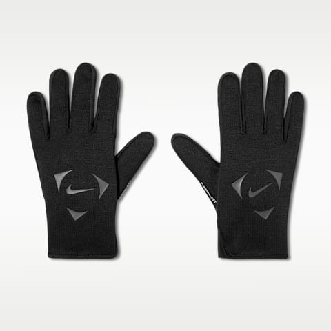 Футбольные перчатки Nike Academy Therma-FIT, цвет: Чёрный / Антрацитовый