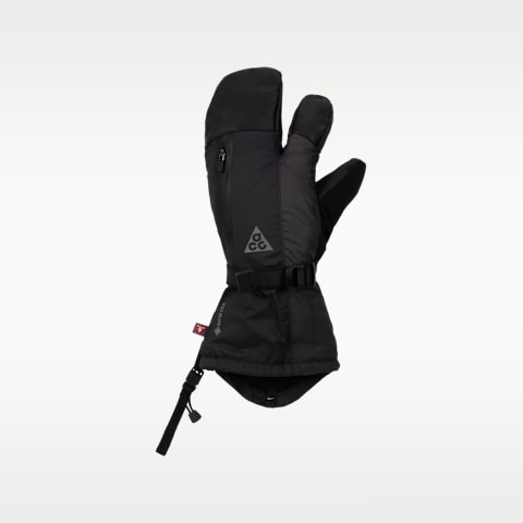 Варежки с раздельным пальцем Nike ACG Therma-FIT Adv GORE-TEX, цвет: Чёрный