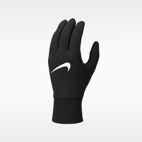 Женские перчатки Nike Therma-FIT Fleece Training, цвет: Чёрный / Белый