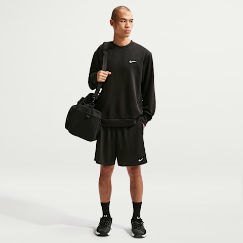 Мужские шорты для тренировок Nike Flex Dri-FIT, цвет: Чёрный / Белый