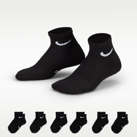 Носки Performance Basics Dri-FIT для детей, низкие — Nike, цвет: Чёрный
