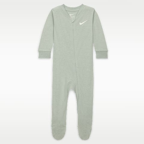 Комбинезон Nike Essentials Baby Pointelle Coverall для малышей, цвет: Серый