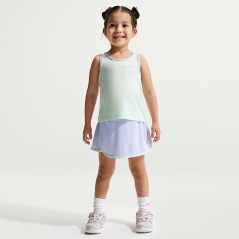 Комплект для малышей Nike Dri-FIT Scooter из 2 предметов в стиле колор-блок, цвет: Ghost