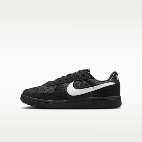 Детские кроссовки Nike Field General, цвет: Чёрный / Белый