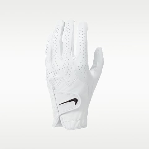 Перчатка для гольфа Nike Tour Classic IV, левая, размер Cadet, цвет: Жемчужный белый / Чёрный