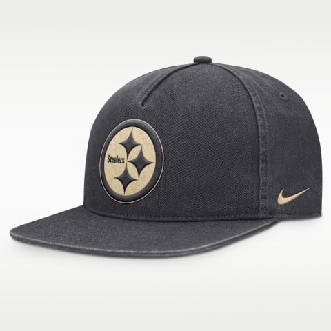 Мужская регулируемая кепка Nike Pittsburgh Steelers Pro NFL, цвет: Антрацитовый