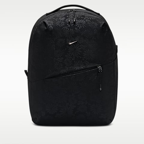Рюкзак Nike Aura Floral (24L), цвет: Чёрный / Графитовый