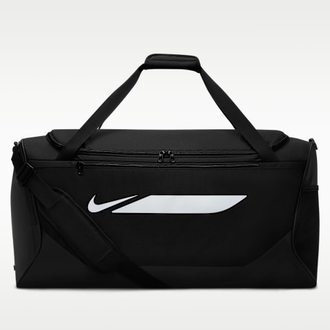 Мужская сумка Nike Academy Soccer Duffel (Large, 95L), цвет: Чёрный / Белый