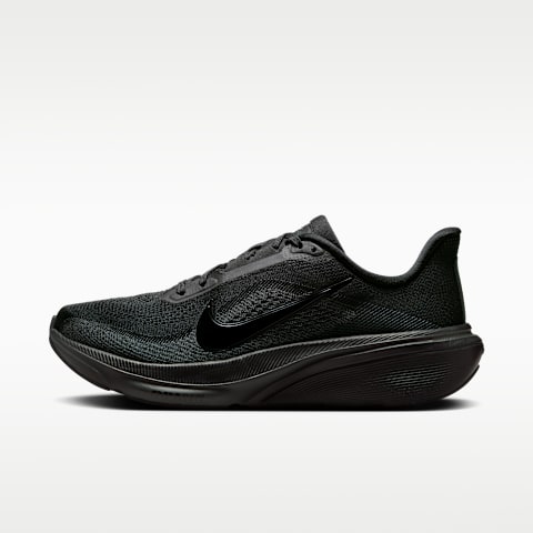 Женские кроссовки Nike Pegasus 42 Road Running Shoes (Wide), цвет: Чёрный / Антрацитовый