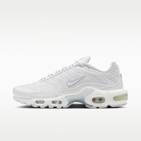 Женские кроссовки Nike Air Max Plus, цвет: Белый / Чистый платиновый