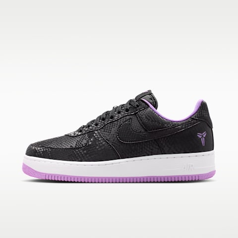 Детские кроссовки Nike Air Force 1 Low Big Kids' Shoes, цвет: Чёрный / Белый