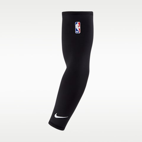 Баскетбольный рукав для броска Nike NBA, цвет: Чёрный / Белый
