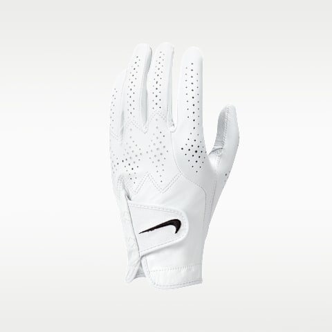 Мужская перчатка для гольфа Nike Tour Classic 4, левая, стандартный размер, цвет: Жемчужный белый / Чёрный