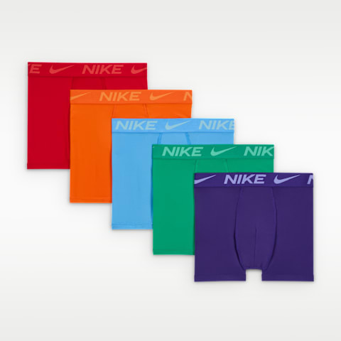 Детские боксёры Nike Dri-FIT Color Pop, 5 шт, цвет: Разноцветный