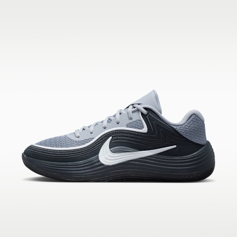 Мужские кроссовки Nike Precision 8 Low Basketball, цвет: Антрацитовый / Волчий серый