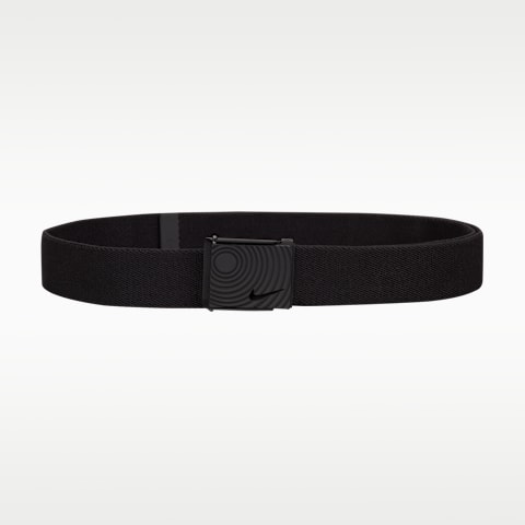 Мужской ремень Nike Outsole Stretch Web Belt, цвет: Чёрный