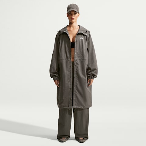Женская куртка NikeSKIMS Crunchy Nylon Hooded, цвет: Nskm Boulder