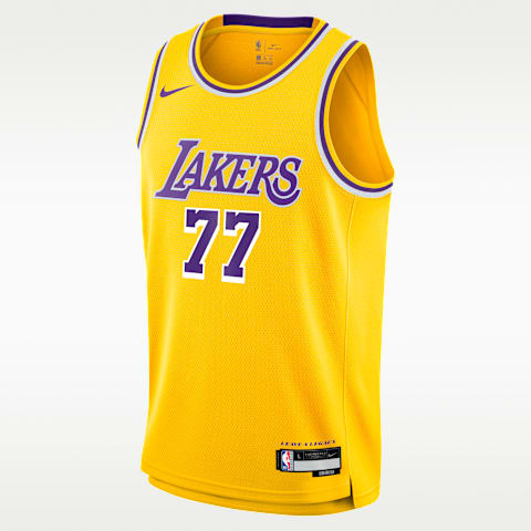 Детский топ Nike Jalen Brunson New York Knicks 2024/25 Icon Edition NBA Swingman Jersey, цвет: Amarillo