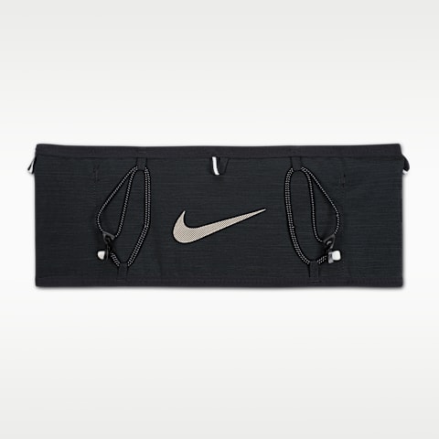 Беговой пояс Nike Trail, цвет: Чёрный / Молочный