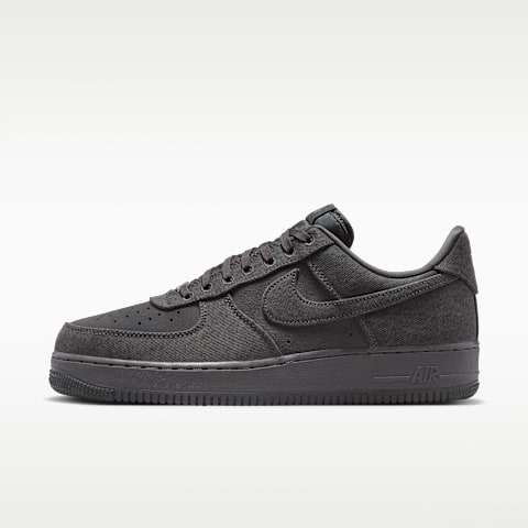 Мужские кроссовки Nike Air Force 1 '07 LV8 Shoes, цвет: Антрацитовый / Пепельный