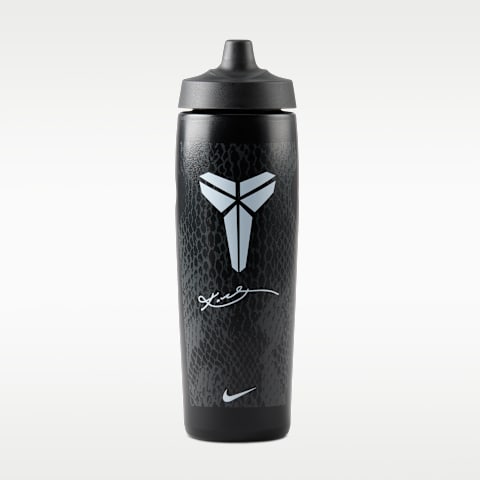 Nike Refuel (Kobe Bryant) Squeezable Bottle 24 oz, цвет: Чёрный / Средний пепельный