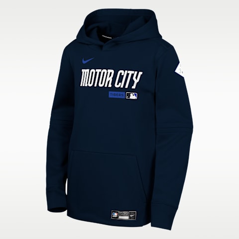 Детские головные уборы Nike Detroit Tigers Therma-FIT Hood, цвет: Кобальтовый