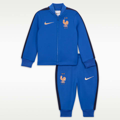 Детские комплекты Nike FFF Strike Baby/Toddler Dri-FIT Soccer Knit Tracksuit, цвет: Королевский синий / Синий