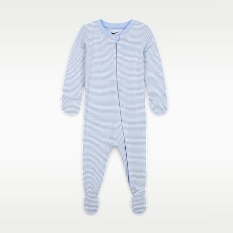 Комбинезон Nike Striped Footed Coverall для малышей, цвет: Кобальтовый
