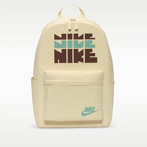 Рюкзак Nike Heritage (25L), цвет: Светлый хаки / Бордовый