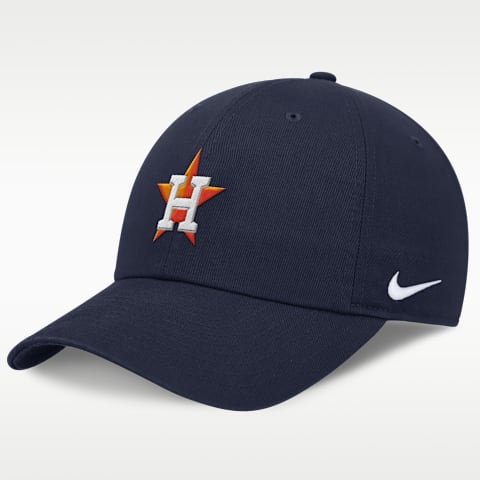 Мужская регулируемая кепка Nike Houston Astros Club MLB, цвет: Тёмно-синий