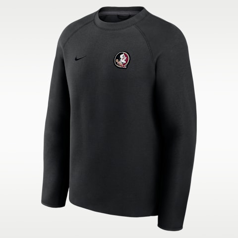 Мужской свитшот Nike Florida State Tech Fleece, цвет: Чёрный