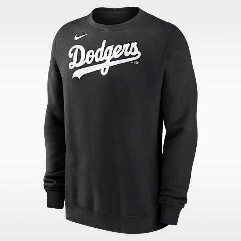 Мужской свитшот Nike MLB Los Angeles Dodgers Wordmark, цвет: Чёрный