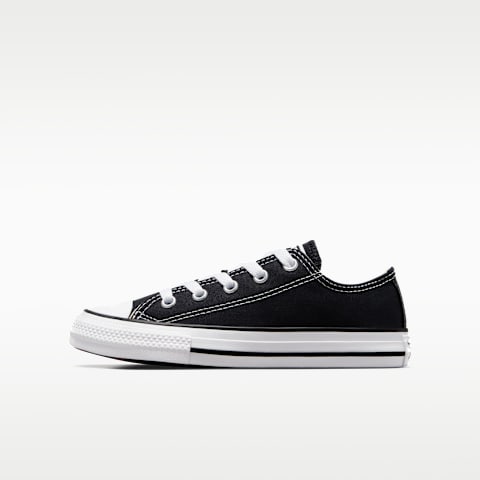 Детские кроссовки Nike Converse Chuck Taylor All Star Low Top Little Kids' Shoe, цвет: Чёрный