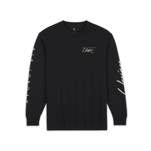 Jordan x UNION Long-sleeve T-shirts Collection Release Date. Nike SNKRS