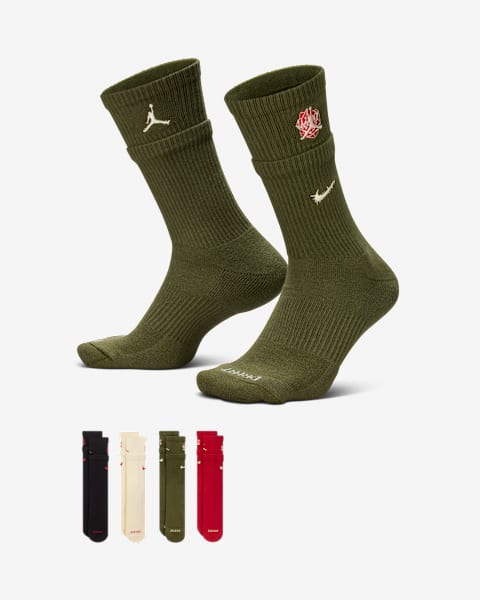 Crew-Socken (4 Paar)