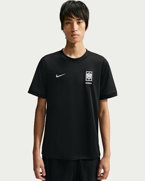 남성 아카데미 프로 반팔 축구 탑