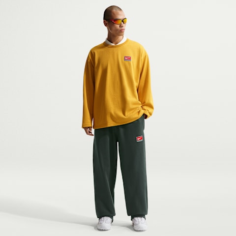 Мужские брюки Nike Solo Swoosh Fleece Open-Hem Pants