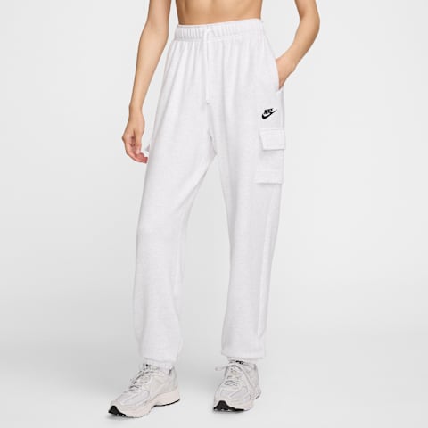 Женские брюки Nike Sportswear Club Fleece Mid-Rise Oversized Cargo Sweatpants
