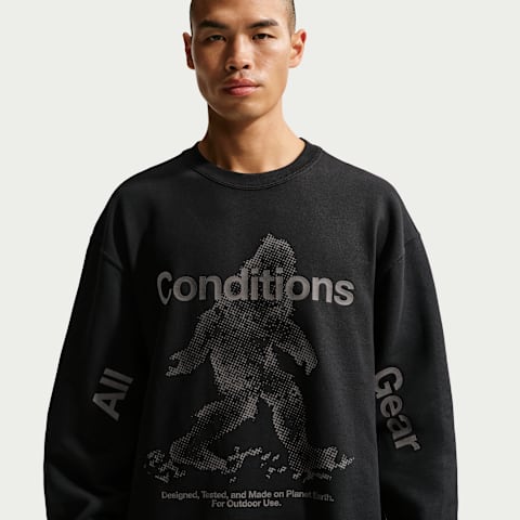 Мужские худи Nike ACG "Tuff Fleece" Therma-FIT Pullover Crew-Neck Sweatshirt