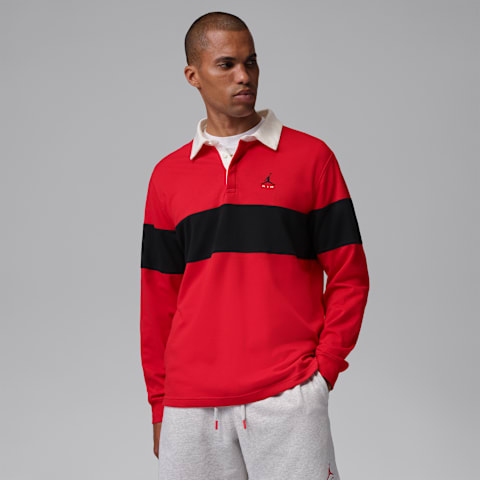 Мужские топы Jordan Brooklyn Long-Sleeve Polo