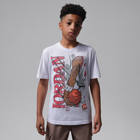 Детские футболки Jordan Big Kids' Jumpman Hip Rest T-Shirt