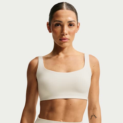 Женские спортивные бра Nike NikeSKIMS Matte Scoop-Neck Bra