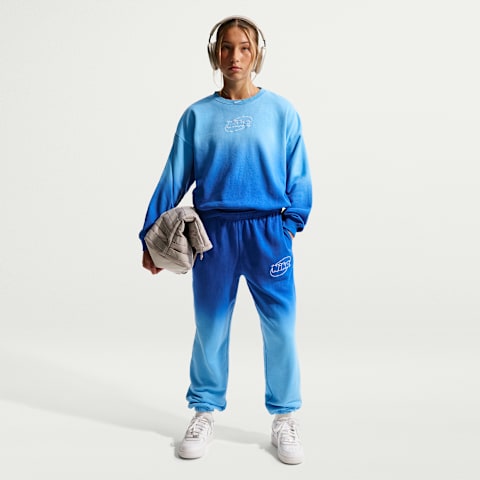 Детские брюки Nike Sportswear Studio Fleece Big Kids' (Girls') Loose Pants