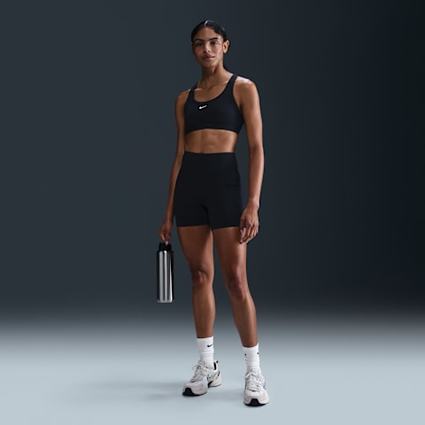 Женские шорты Nike Universa High-Waisted 5" Biker Shorts with No Front Seam