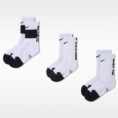 Носки Dri-FIT Elite Little для детей, средней высоты — Nike