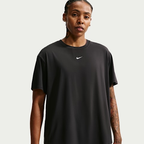 Женские топы Nike One Dri-FIT Short-Sleeve Top