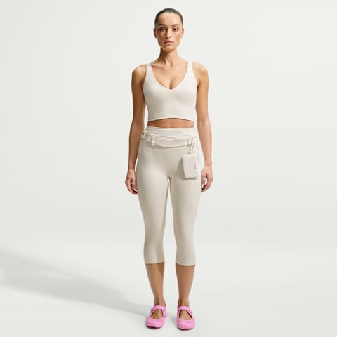 Женские леггинсы Nike NikeSKIMS Matte High-Waisted Cropped 17" Leggings