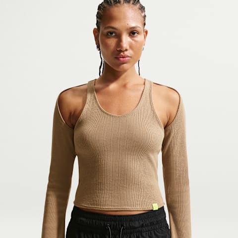 Женские брюки Nike Serena Williams Design Crew Tight Knitwear Top